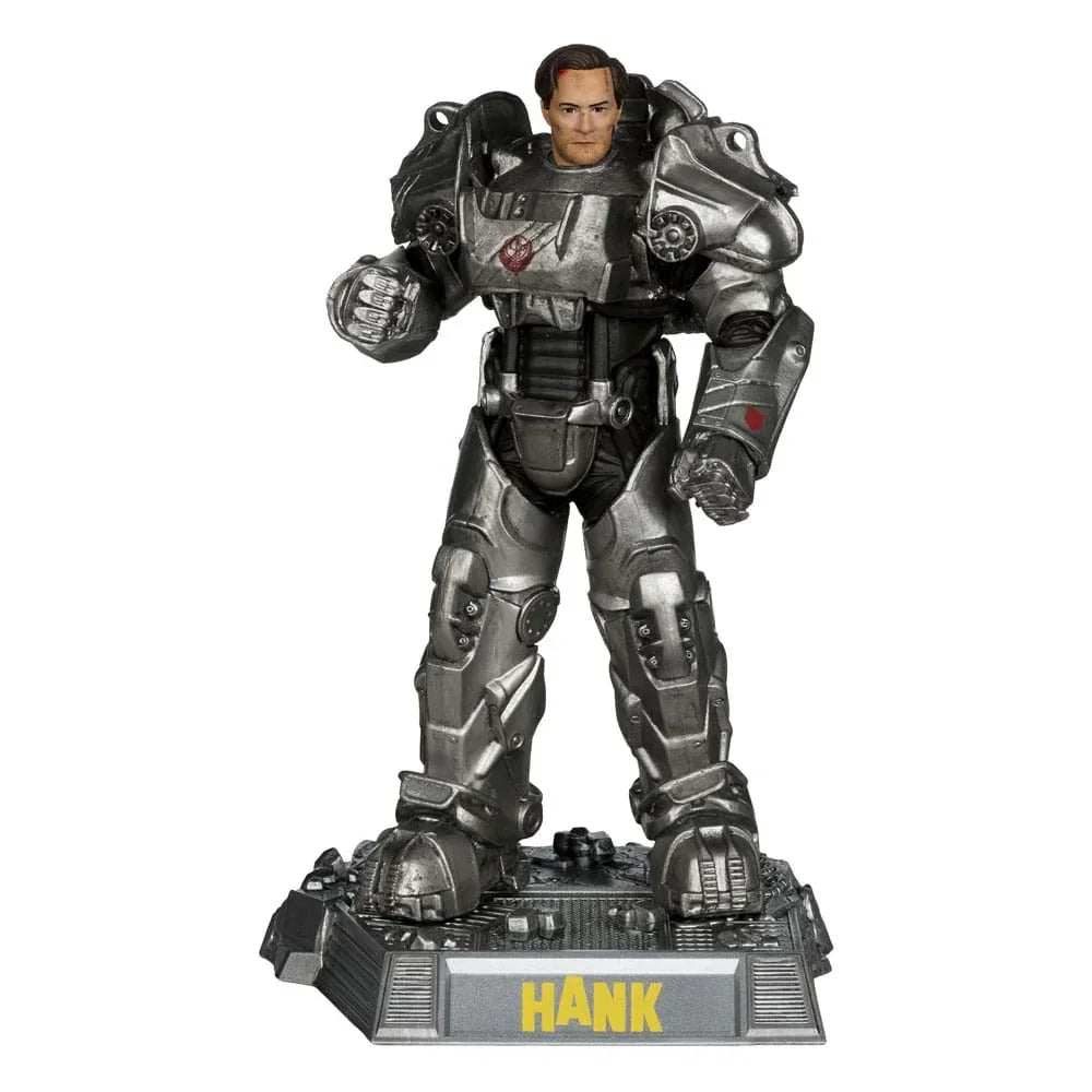 Fallout Movie Maniacs Action Figur Hank Maclean (Säsong 2) (Red Platinum Edition) 17 cm McFarlane Toys