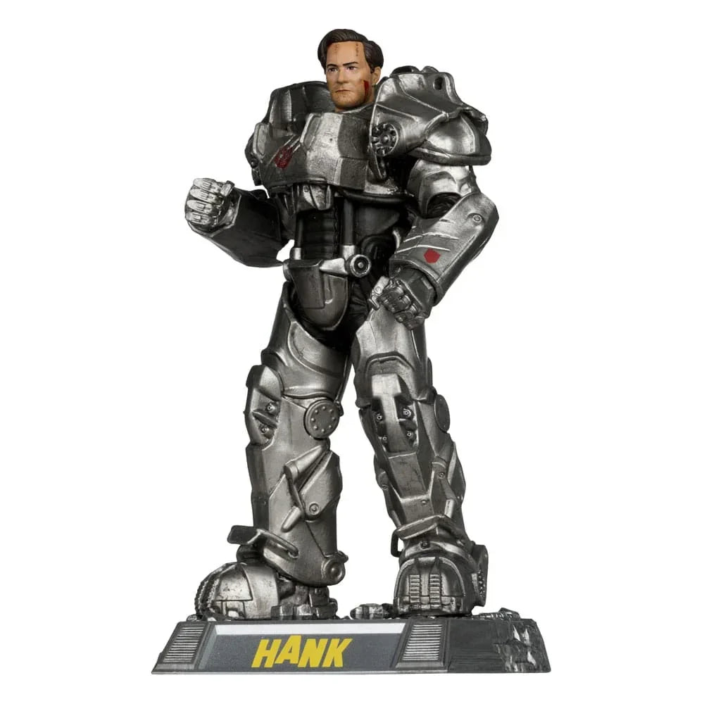 Fallout Movie Maniacs Action Figur Hank Maclean (Säsong 2) (Red Platinum Edition) 17 cm McFarlane Toys