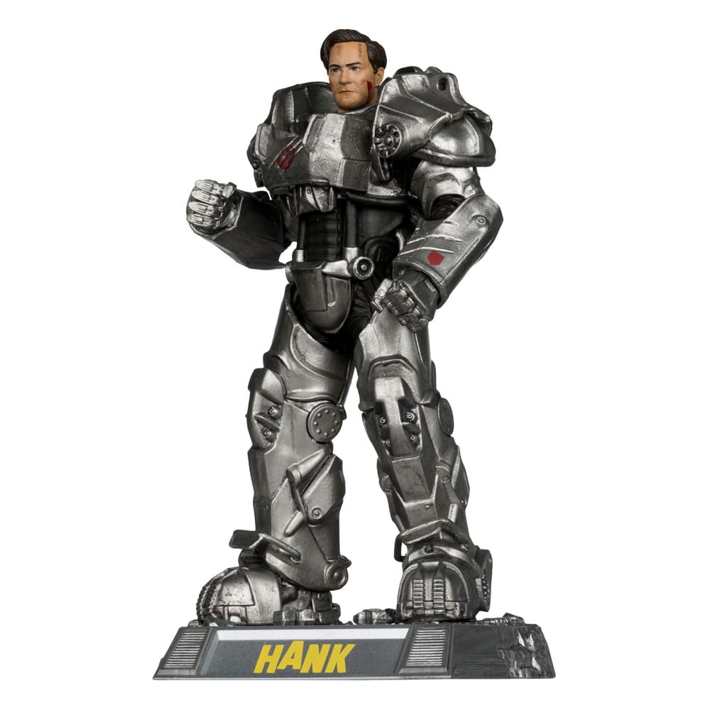 Fallout Movie Maniacs Action Figur Hank Maclean (Säsong 2) (Red Platinum Edition) 17 cm McFarlane Toys