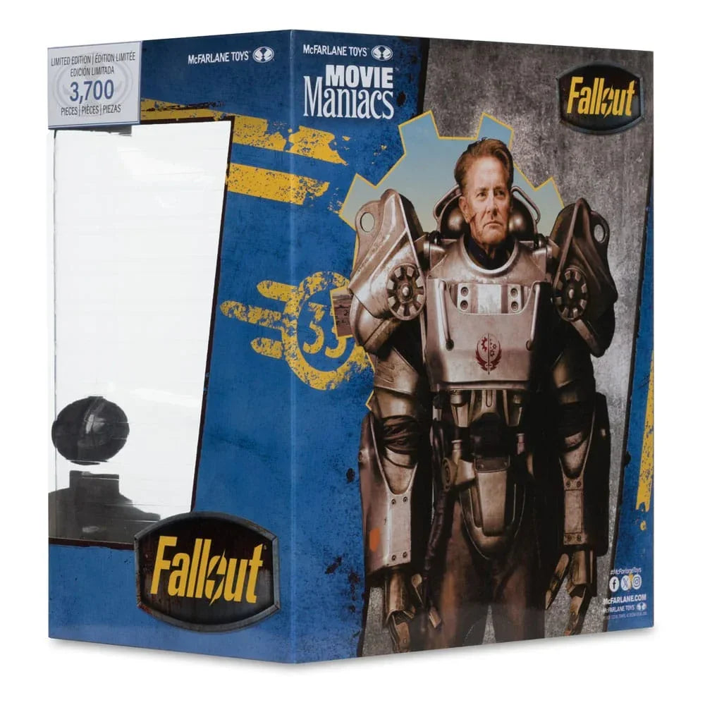 Fallout Movie Maniacs Action Figur Hank Maclean (Säsong 2) (Red Platinum Edition) 17 cm McFarlane Toys