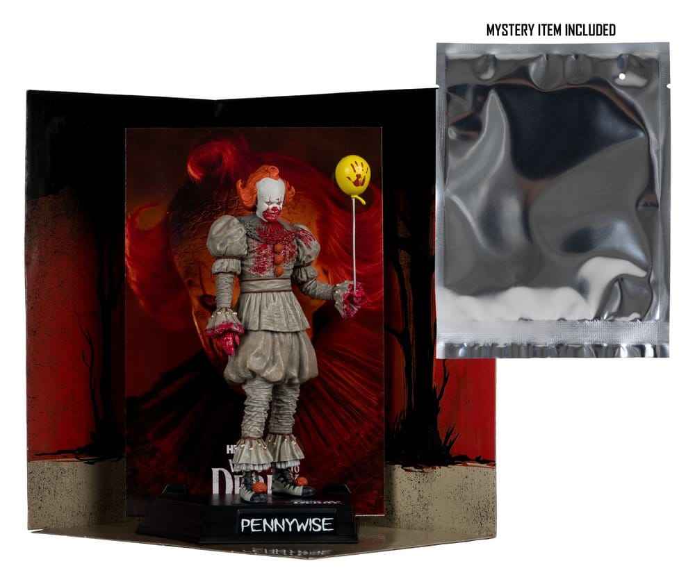 It Welcome to Derry Film Maniacs Figur Pennywise (Blodig) 16 cm