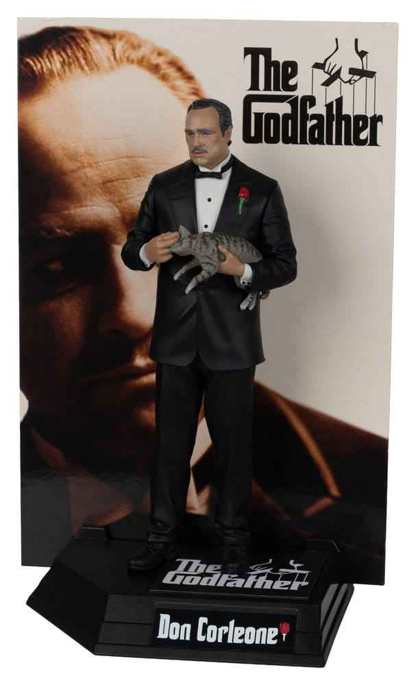 The Godfather Movie Maniacs Paramount Figur Don Corleone 17 cm