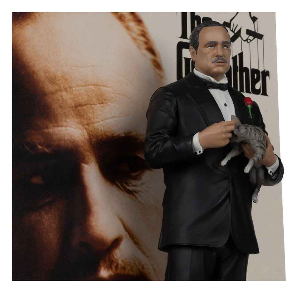 The Godfather Movie Maniacs Paramount Figur Don Corleone 17 cm