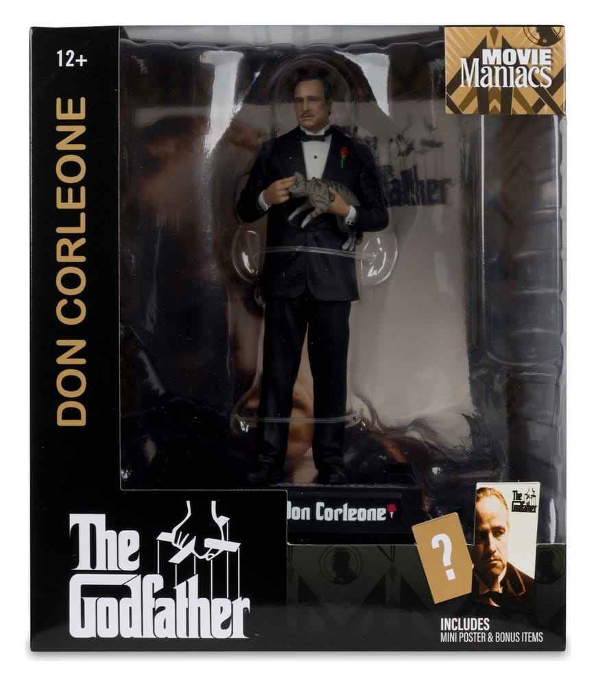 The Godfather Movie Maniacs Paramount Figur Don Corleone 17 cm
