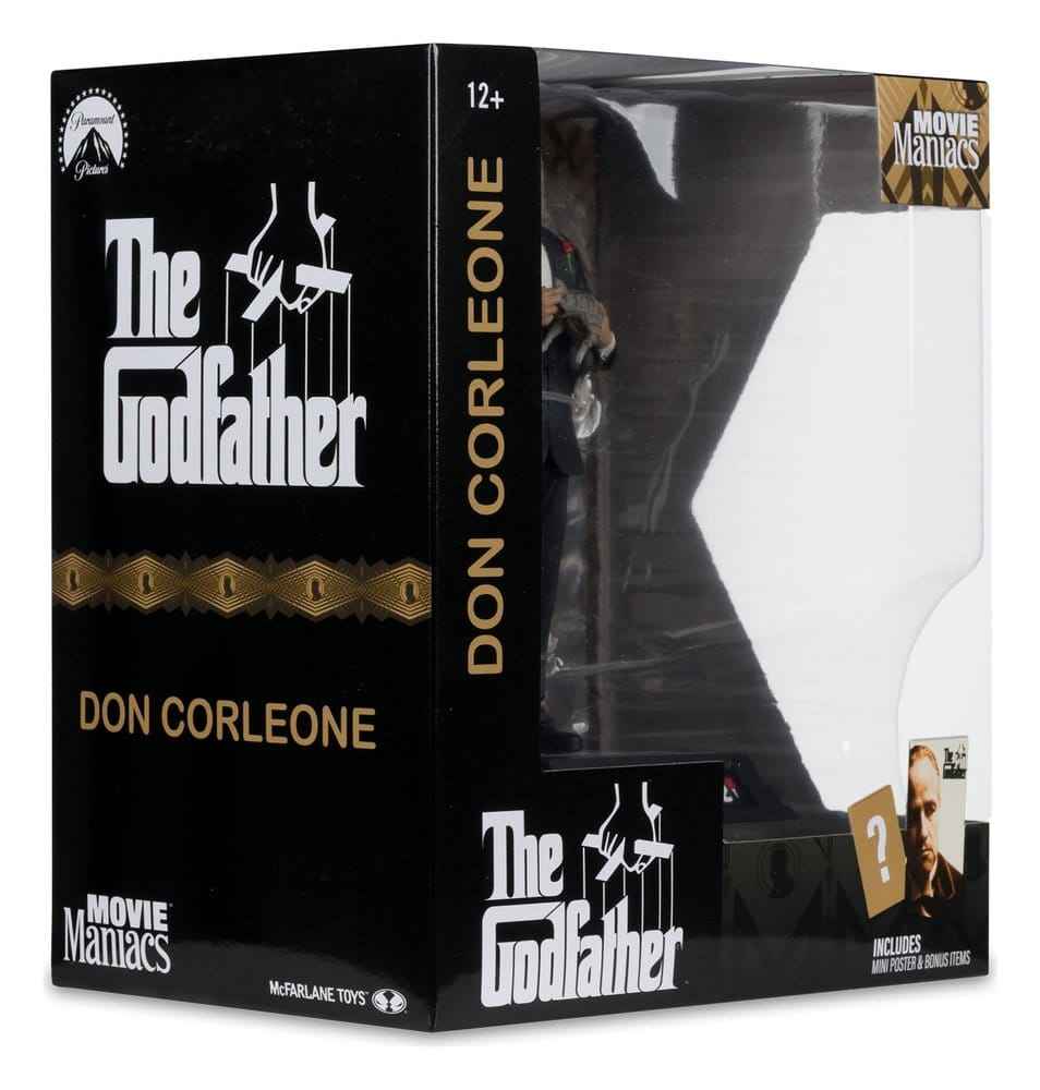 The Godfather Movie Maniacs Paramount Figur Don Corleone 17 cm
