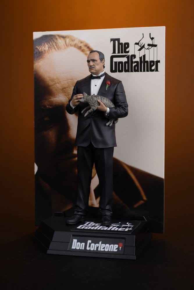 The Godfather Movie Maniacs Paramount Figur Don Corleone 17 cm