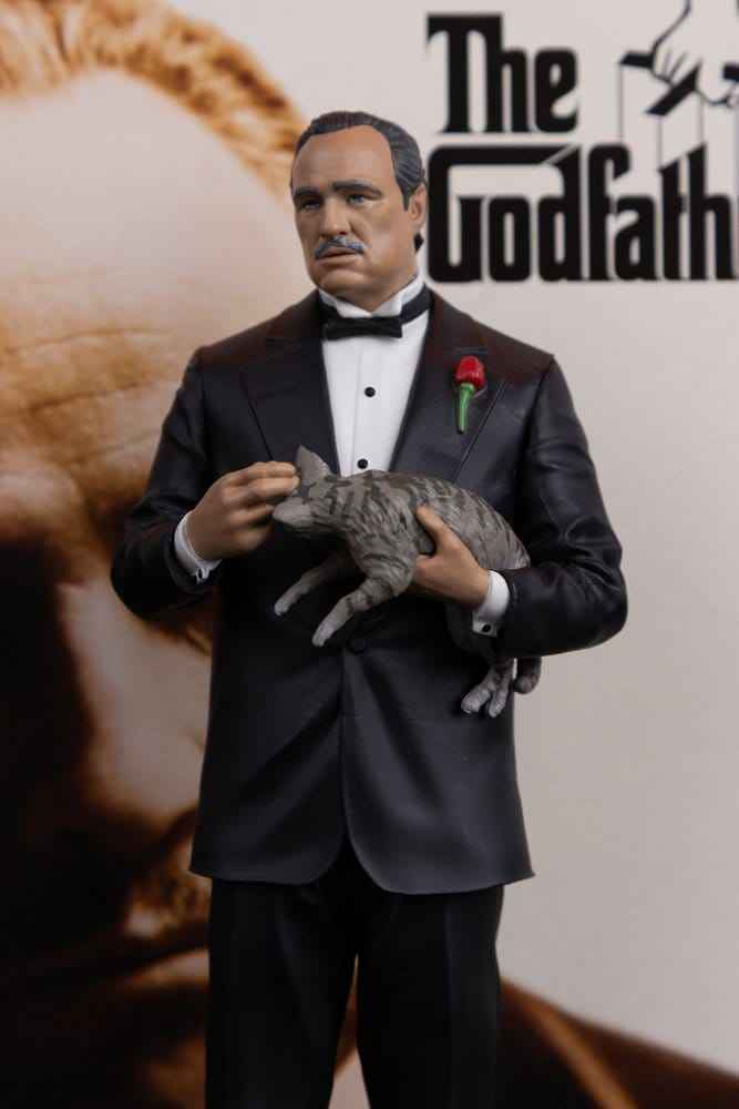 The Godfather Movie Maniacs Paramount Figur Don Corleone 17 cm