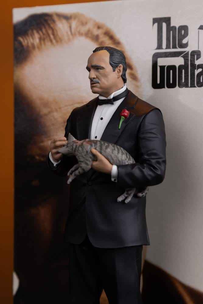 The Godfather Movie Maniacs Paramount Figur Don Corleone 17 cm