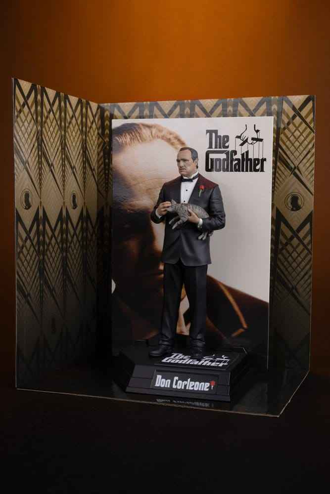 The Godfather Movie Maniacs Paramount Figur Don Corleone 17 cm