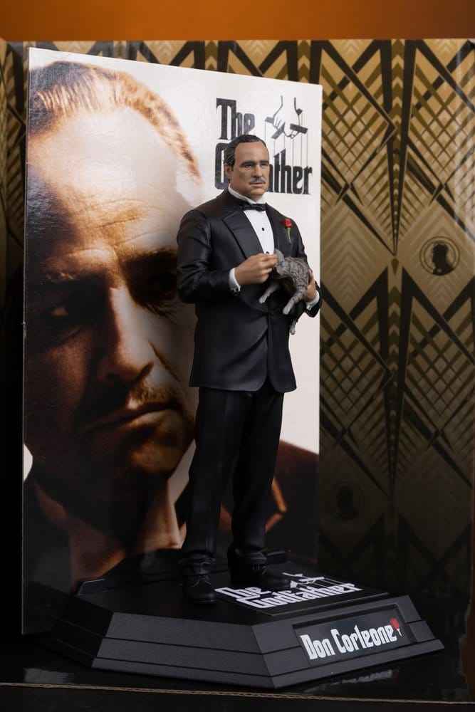 The Godfather Movie Maniacs Paramount Figur Don Corleone 17 cm