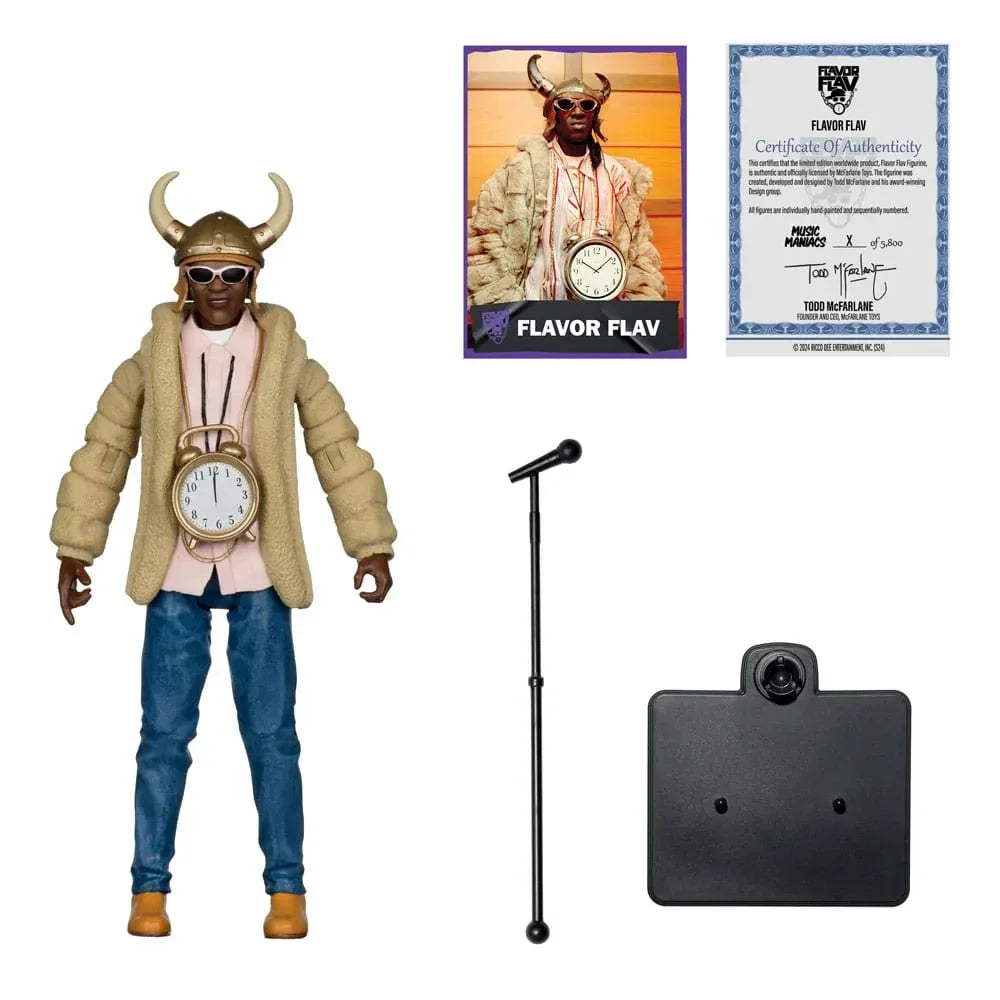 Music Maniacs Hip Hop Actionfigur: Flavor Flav 16 cm McFarlane Toys