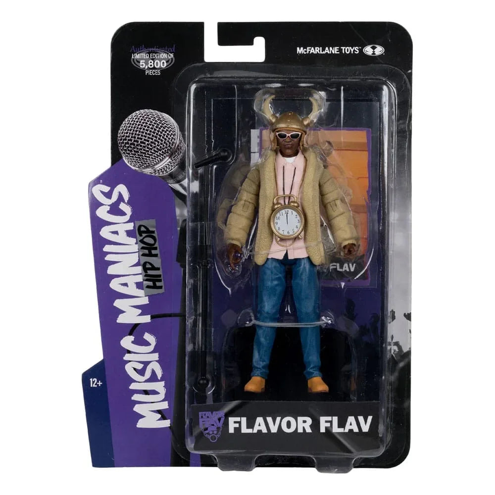 Music Maniacs Hip Hop Actionfigur: Flavor Flav 16 cm McFarlane Toys