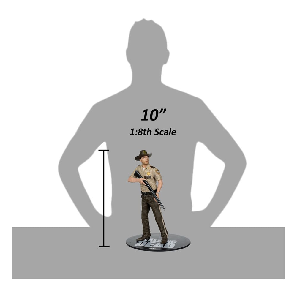 The Walking Dead PVC Statue 1/8 Rick Grimes 25 cm McFarlane Toys
