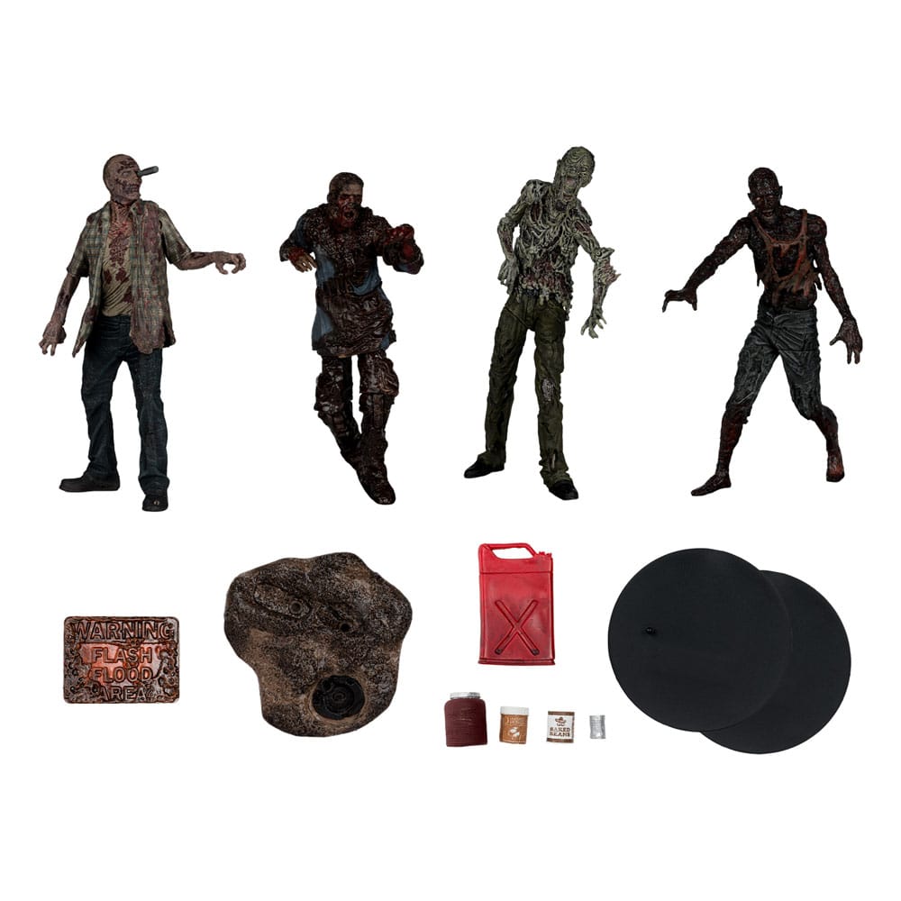 The Walking Dead Action Figures 4-Pack Walkers 13 cm McFarlane Toys