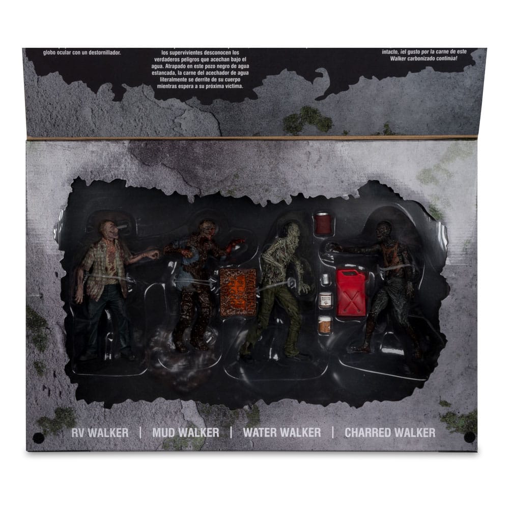 The Walking Dead Action Figures 4-Pack Walkers 13 cm McFarlane Toys
