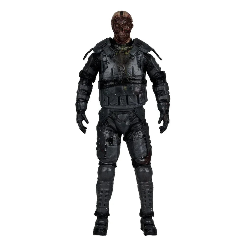 The Walking Dead Action Figur Gas Mask Zombie (Säsong 4) 13 cm