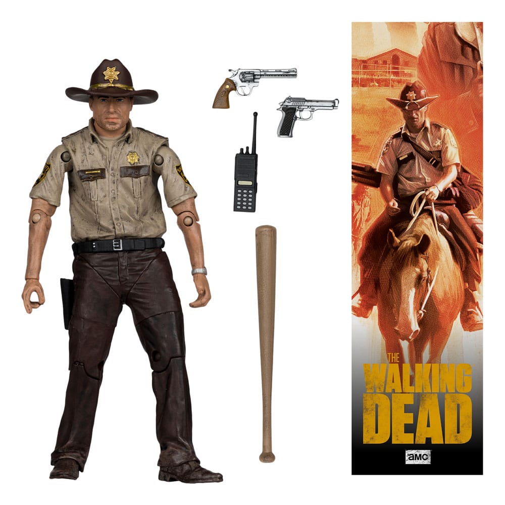 The Walking Dead Actionfigur Rick Grimes (Säsong 1) 15 cm McFarlane Toys