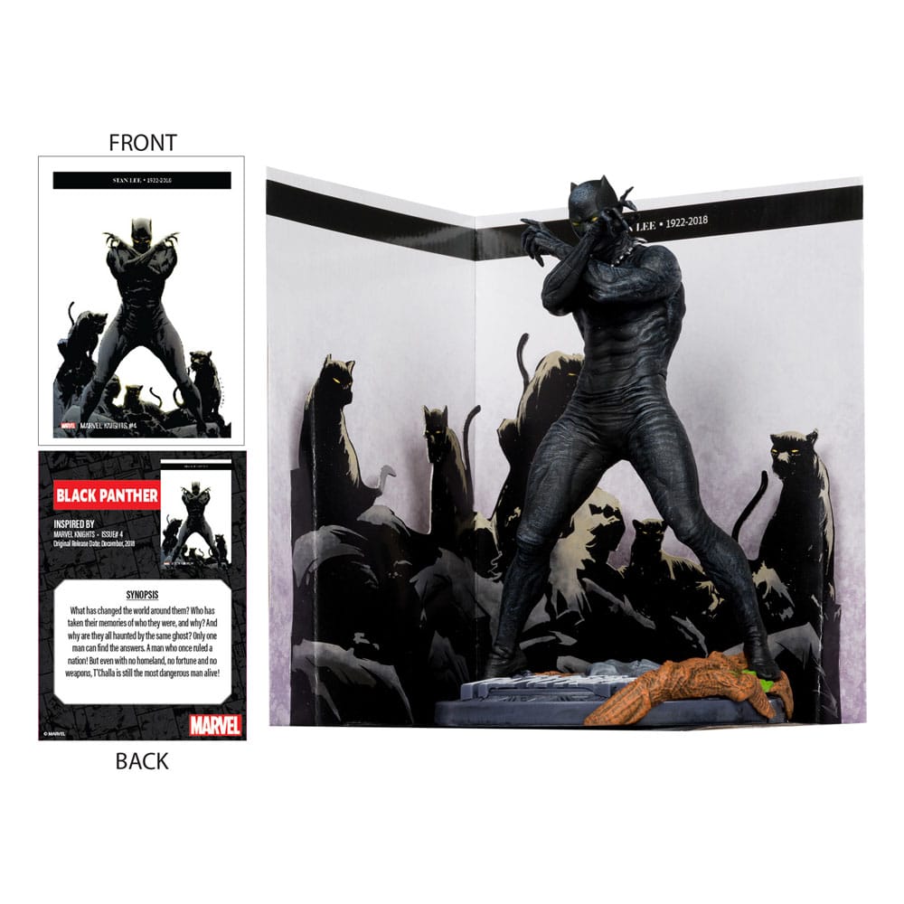 Marvel Collection PVC Figur 1/10 Black Panther (Marvel Knights #4)17 cm