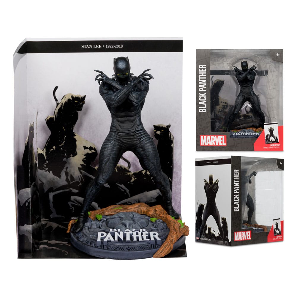 Marvel Collection PVC Figur 1/10 Black Panther (Marvel Knights #4) 17 cm McFarlane Toys
