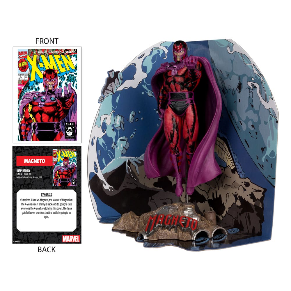 Marvel Collection PVC-figur 1/10 Magneto (X-Men #1) 17 cm