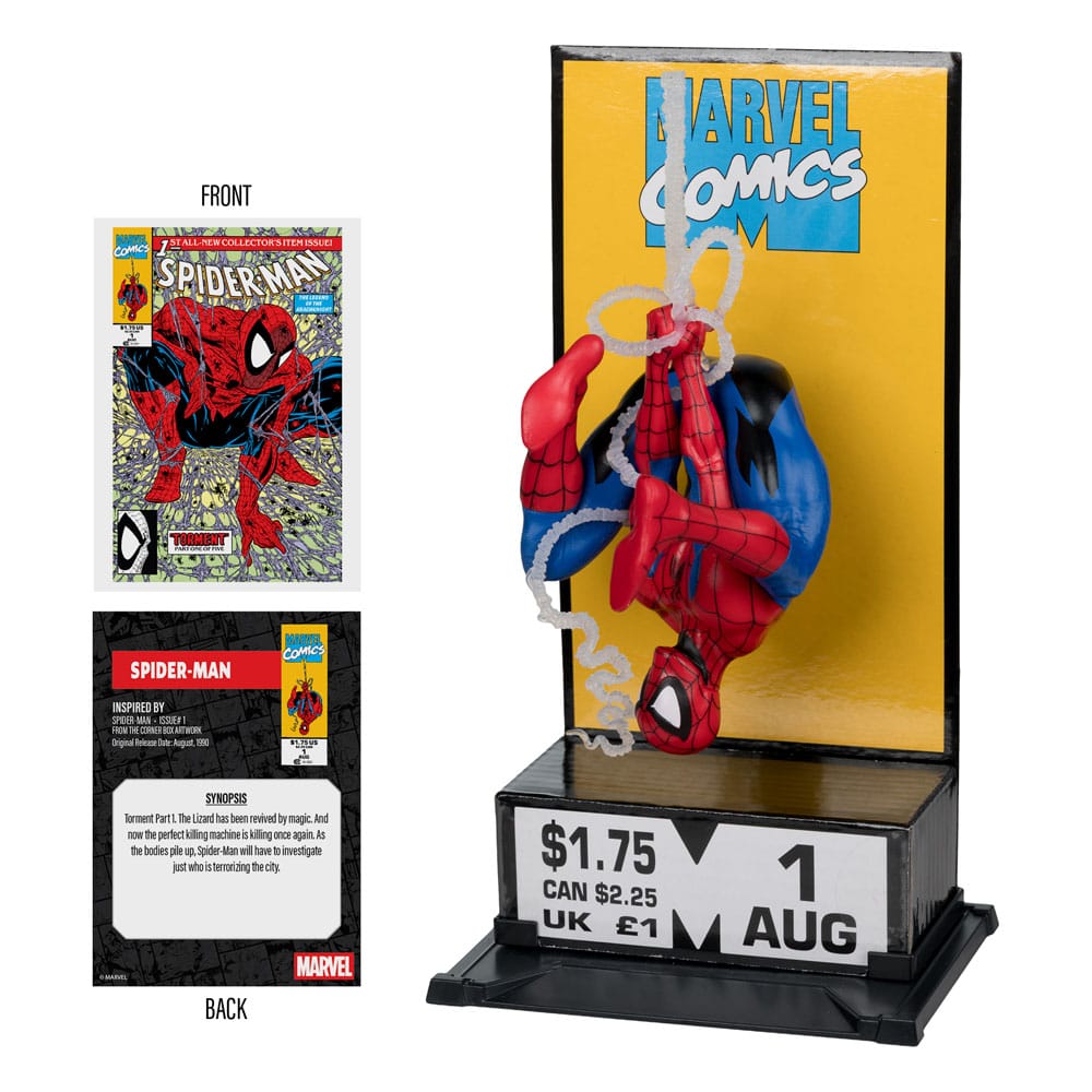 Marvel Collection PVC Figur 1/10 Spider-Man #1 (Corner Box) 19 cm McFarlane Toys