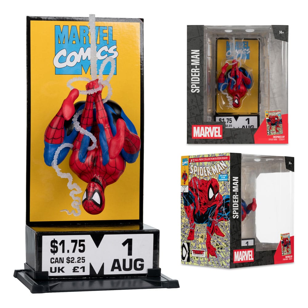 Marvel Collection PVC Figur 1/10 Spider-Man #1 (Corner Box) 19 cm McFarlane Toys