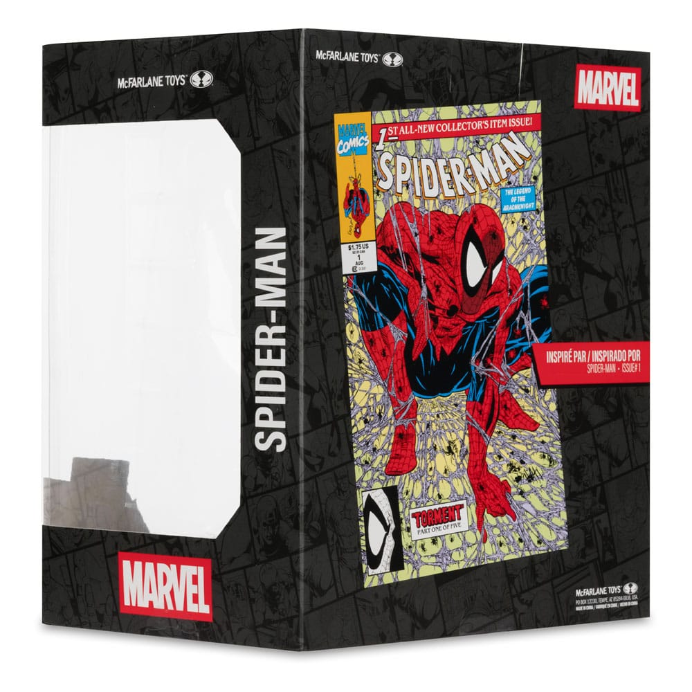 Marvel Collection PVC Figur 1/10 Spider-Man #1 (Corner Box) 19 cm McFarlane Toys