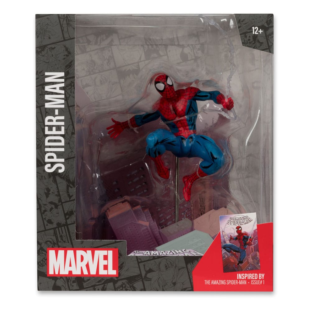 Marvel Collection PVC Figur 1/10 Spider-Man (The Amazing Spiderman #1) 17 cm McFarlane Toys