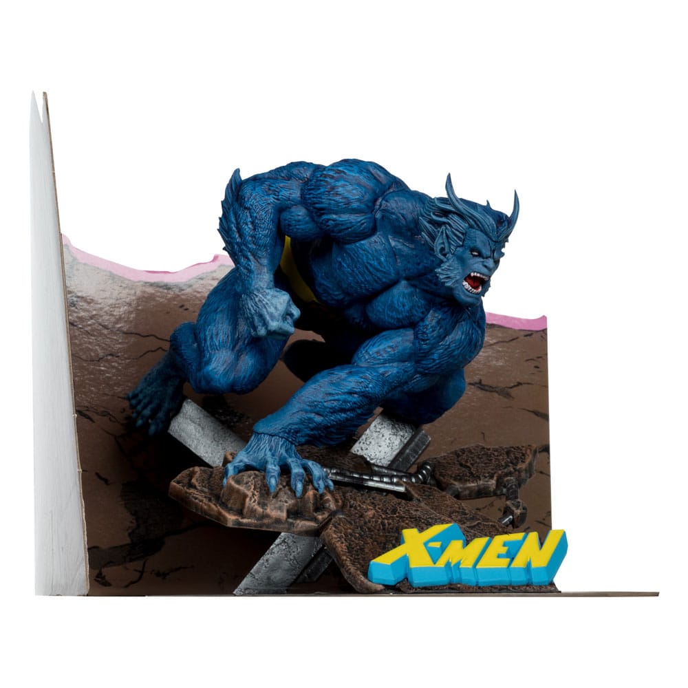 Marvel Collection PVC Figur 1/10 Beast (X-Men #1) 12 cm McFarlane Toys