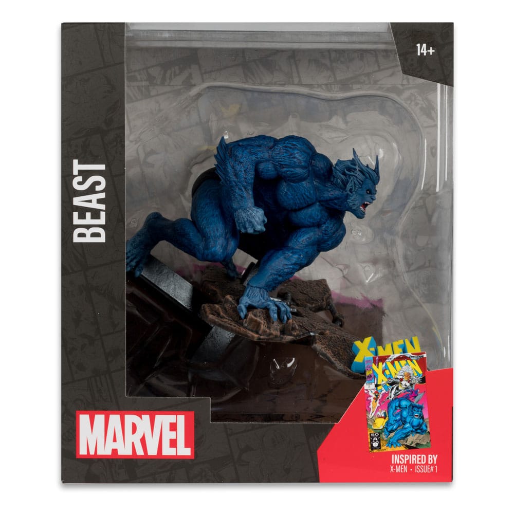 Marvel Collection PVC Figur 1/10 Beast (X-Men #1) 12 cm McFarlane Toys