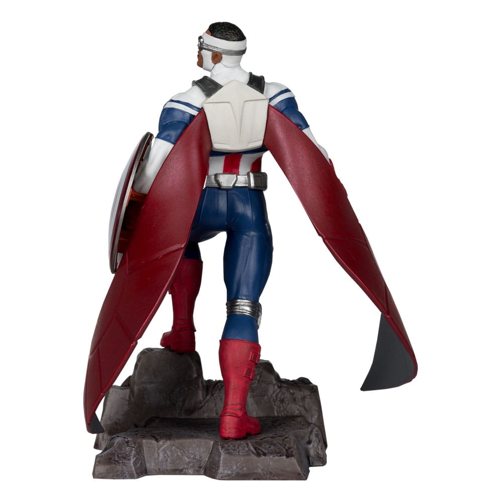 Marvel Collection PVC Statue 1/10 Captain America 17 cm McFarlane Toys