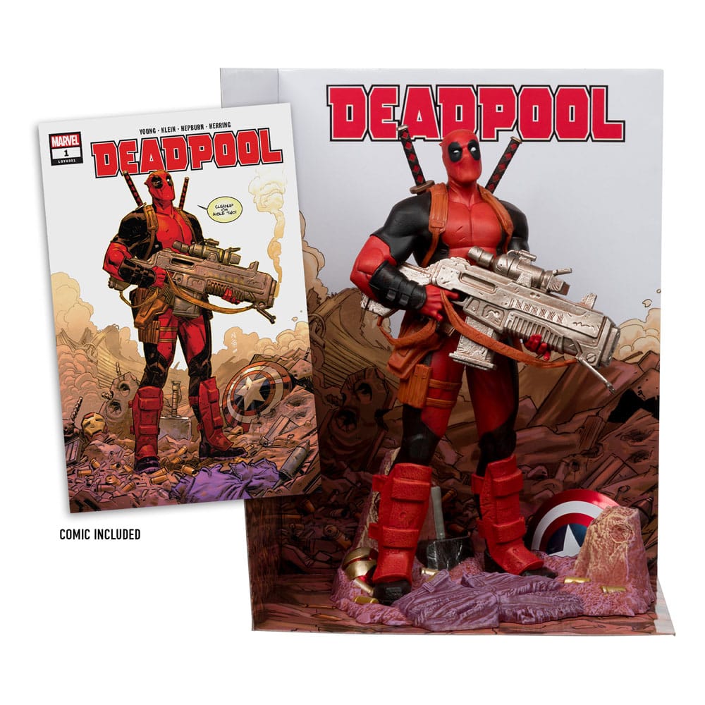 Marvel Collection PVC Figur 1/6 Deadpool (Deadpool #1) 27 cm