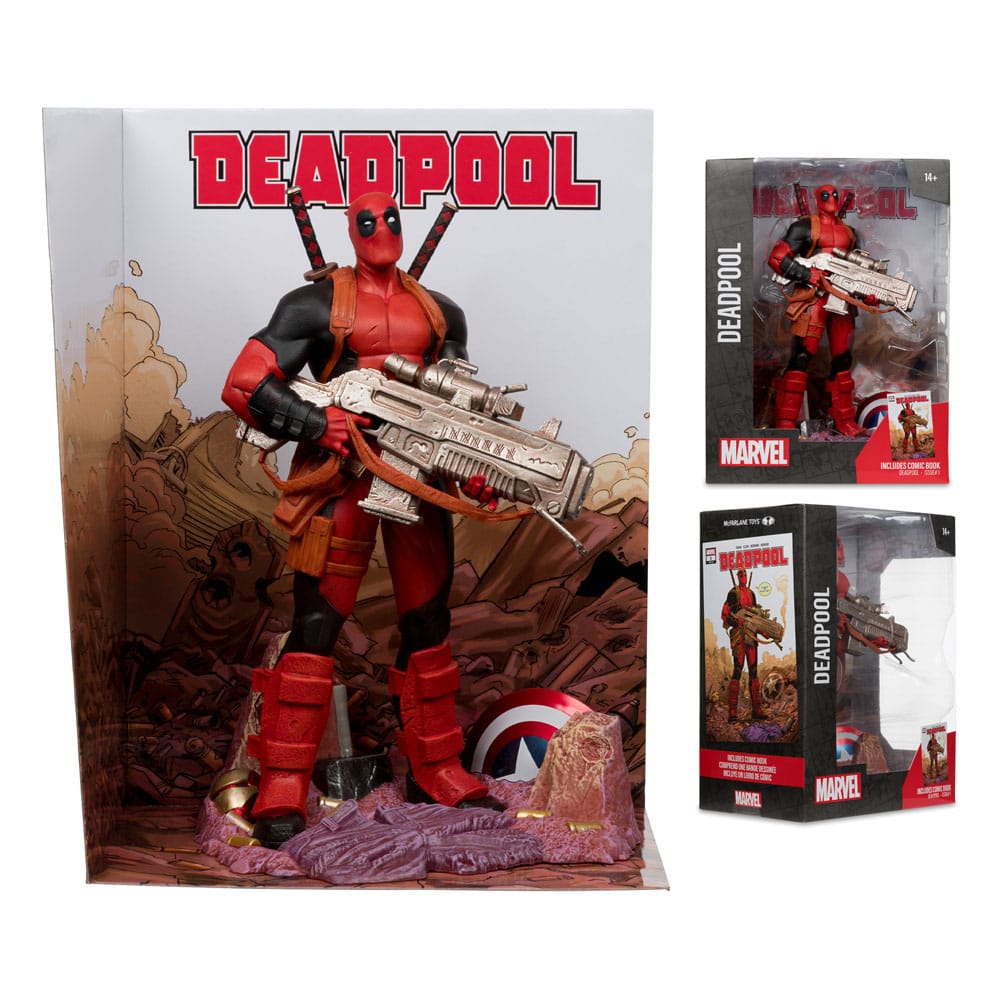 Marvel Collection PVC Figur 1/6 Deadpool (Deadpool #1) 27 cm McFarlane Toys