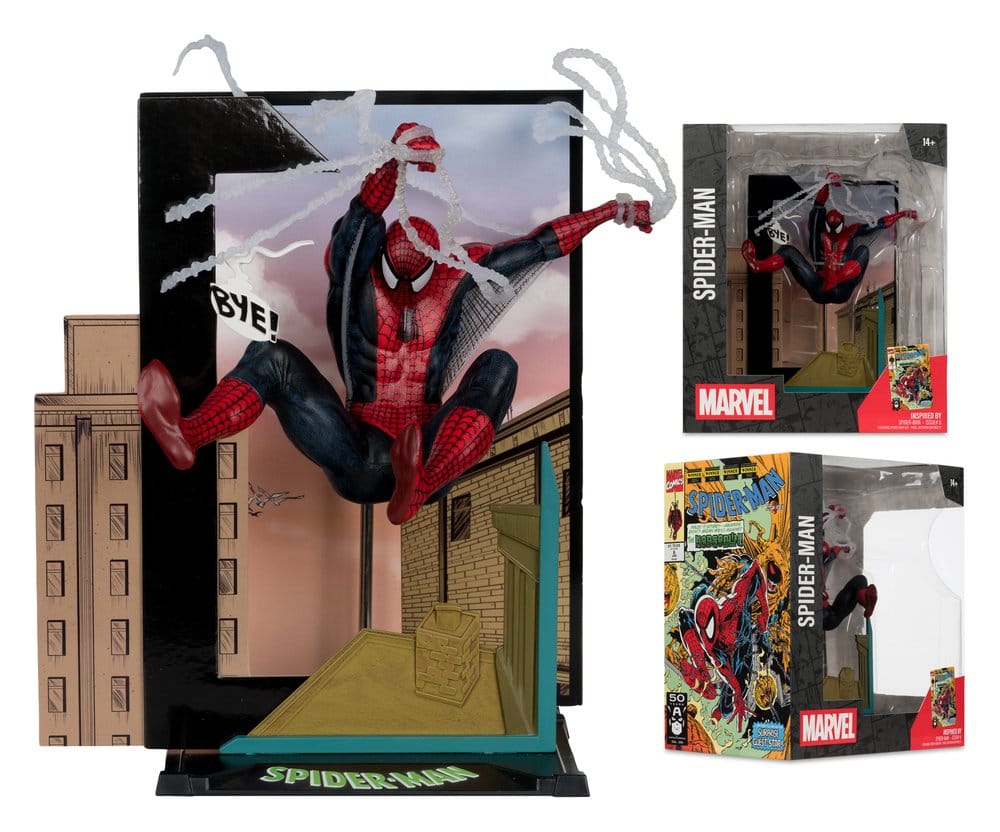 Marvel Collection PVC Figur 1/10 Spider-Man (Spider-Man #6) 18 cm McFarlane Toys