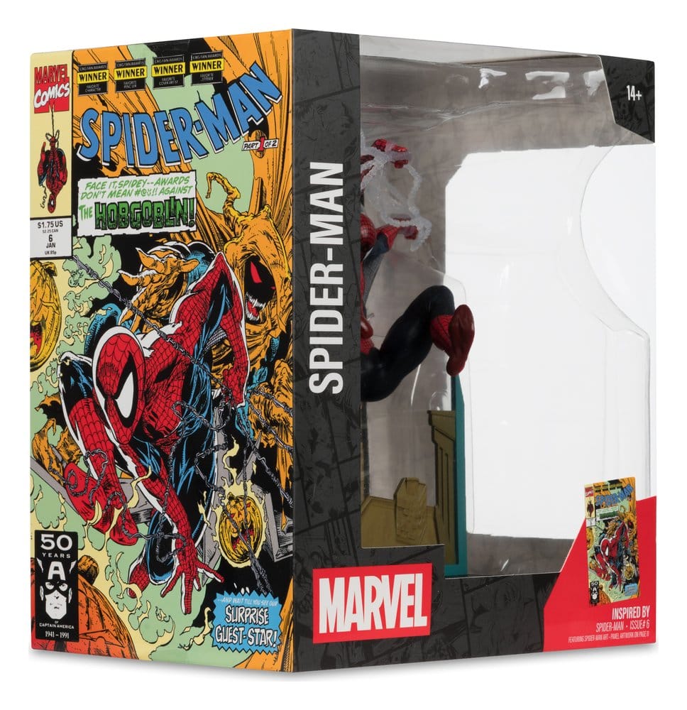Marvel Collection PVC Figur 1/10 Spider-Man (Spider-Man #6) 18 cm McFarlane Toys