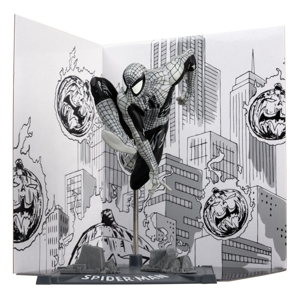 Marvel Collection PVC Figur 1/10 Spider-Man (Spider-Man #6)(Line Art)(Gold Label) 10 cm McFarlane Toys