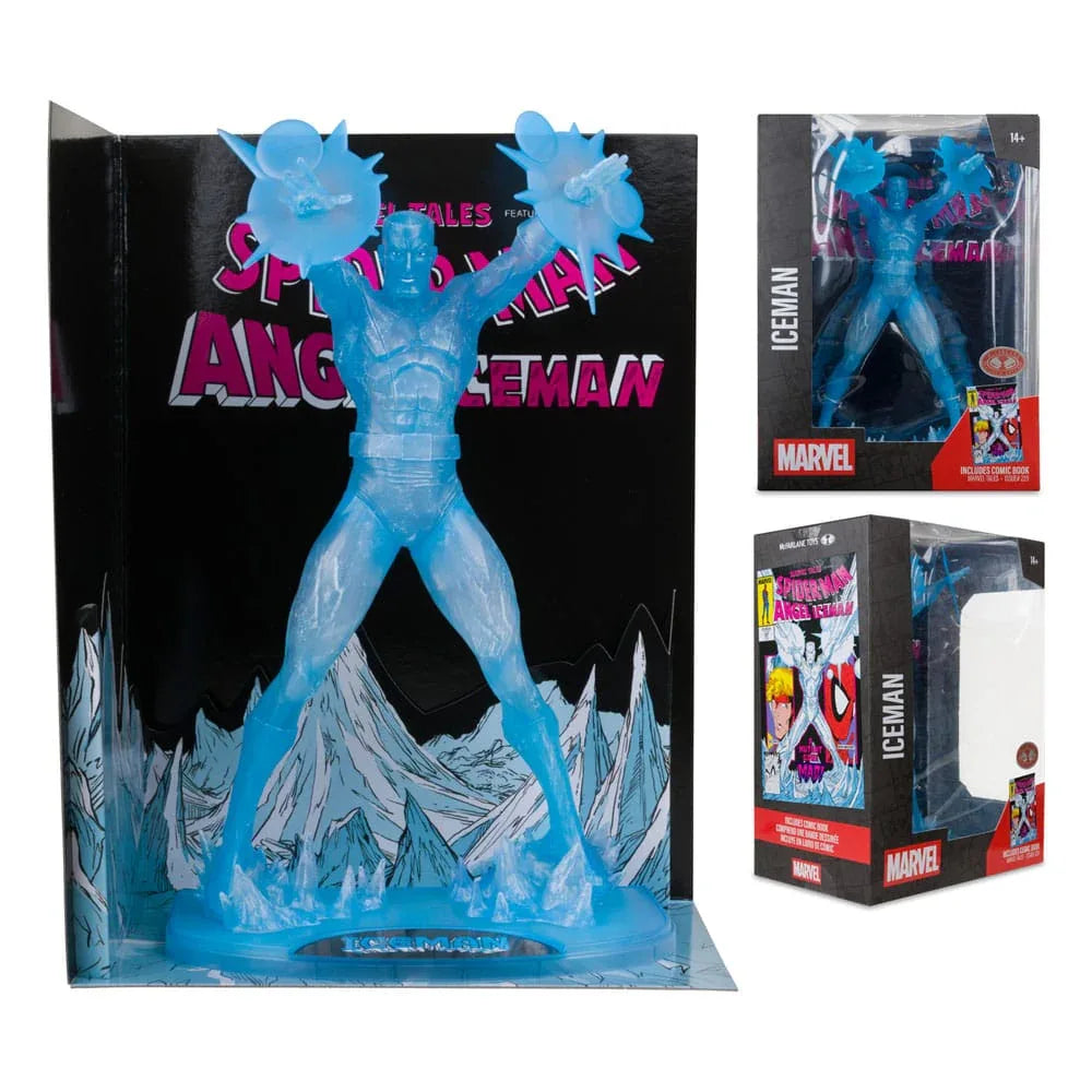 Marvel Collection PVC Figur 1/6 Iceman (Marvel Tales #229) (Red Platinum Edition) 29 cm - Nerdbutiken