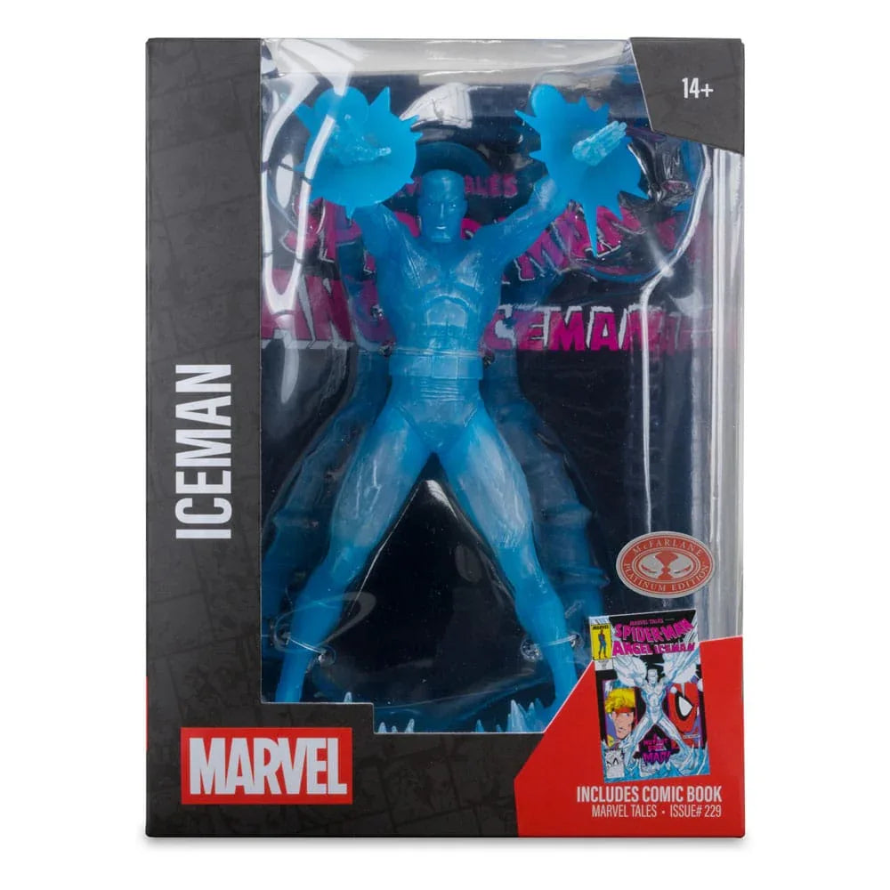 Marvel Collection PVC Figur 1/6 Iceman (Marvel Tales #229) (Red Platinum Edition) 29 cm - Nerdbutiken