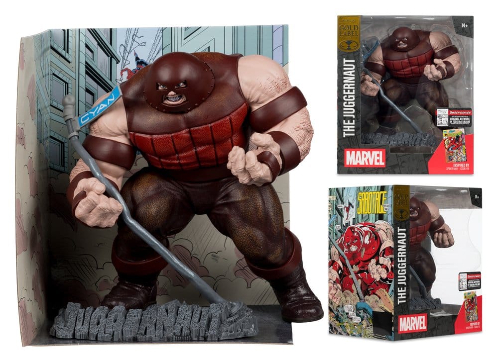 Marvel Collection PVC-figur 1/10 The Juggernaut (Spider-Man #16) Gold Label 17 cm