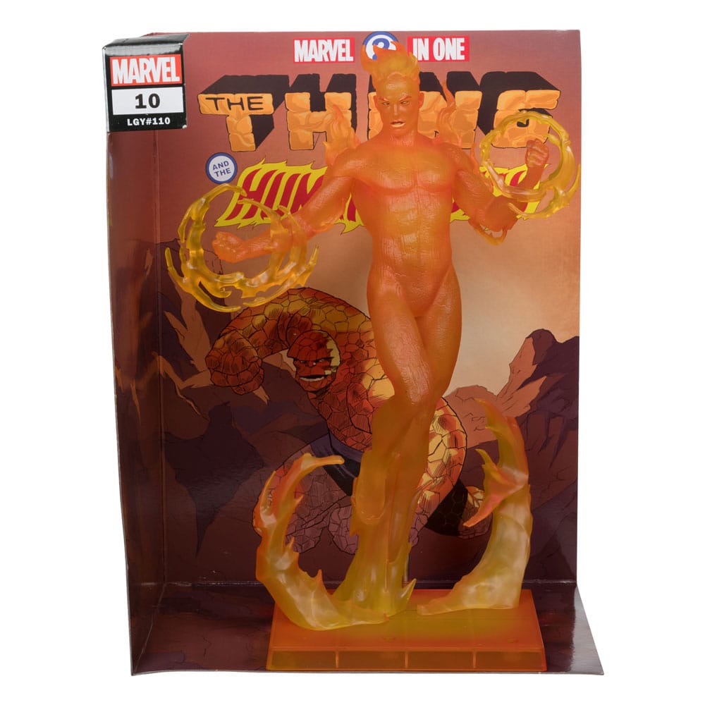 Marvel Collection PVC Figur 1/6 Human Torch (Marvel 2 in 1 #10) 29 cm McFarlane Toys