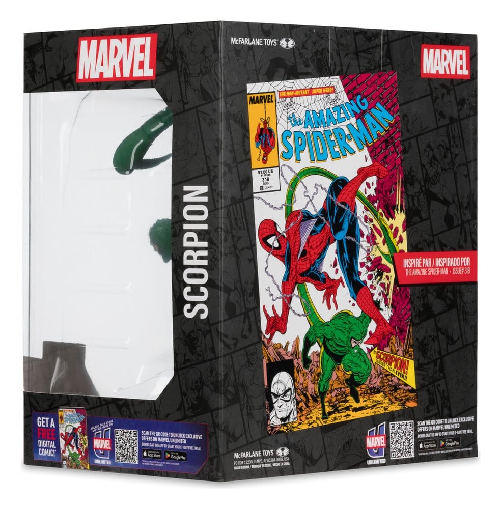 Marvel Collection PVC Figure 1/10 Scorpion (The Amazing Spider-Man #318) 17 cm