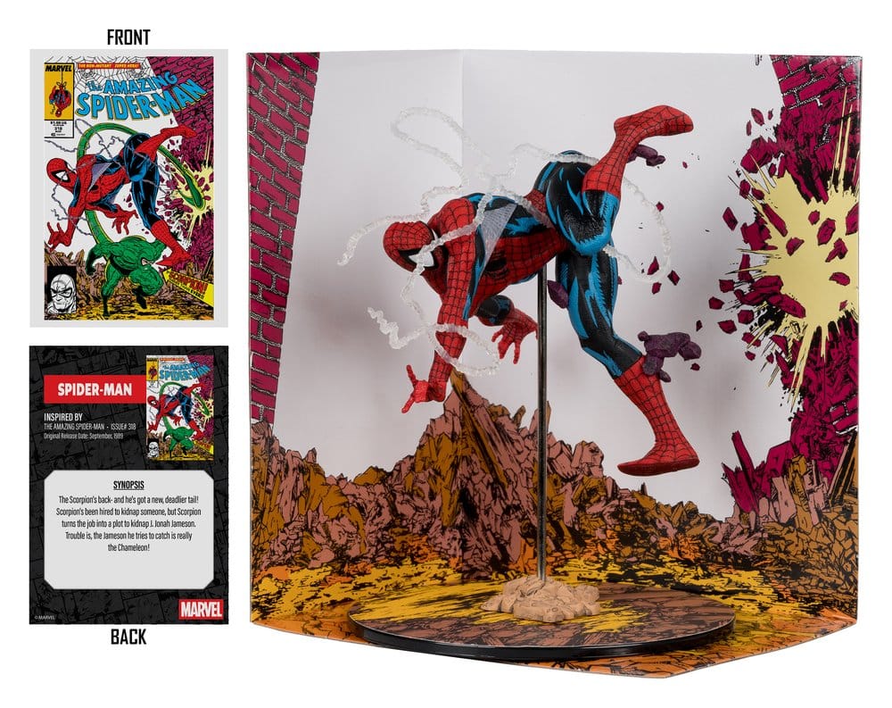 Marvel Collection PVC Figure 1/10 Spider-Man (The Amazing Spider-Man #318) 17 cm