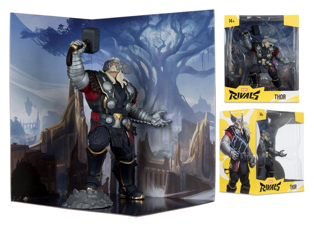 Marvel Rivals Samlingsfigur Thor i skala 1/10, 19 cm