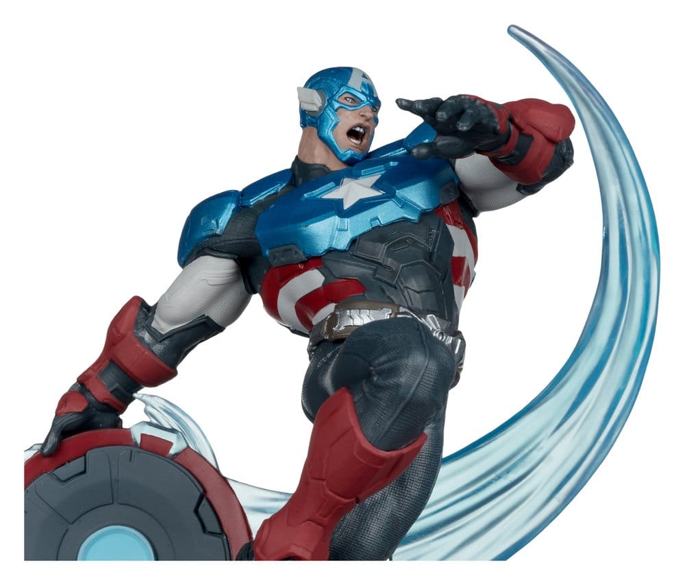 Marvel Rivals Kollektion 1/10 Actionfigur Captain America 20 cm