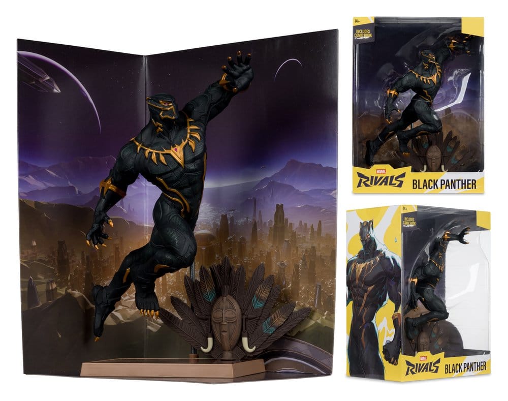 Marvel Rivals Svart Panter samlarfigur 27 cm i skala 1/6