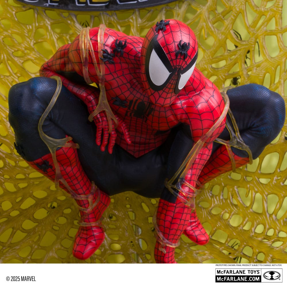 Marvel Collection PVC Figur 1/6 Spider-Man (Spider-Man # 1) (Gold Edition) (Gold Label) 15 cm McFarlane Toys