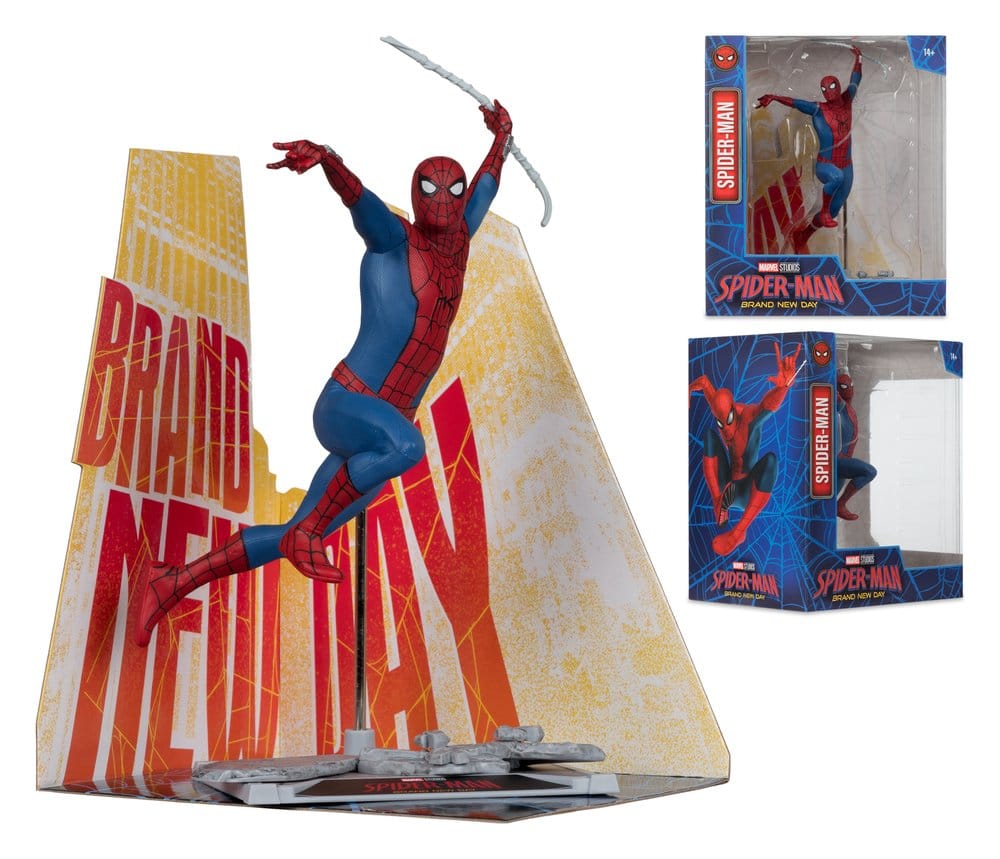 Spider-Man: Brand New Day (2026) Marvel Studios figur 1/10 Spider-Man 17 cm