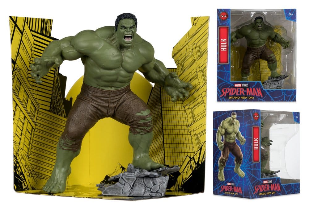 Spider-Man: Brand New Day (2026) Marvel Studios figur 1/10 Hulk 18 cm