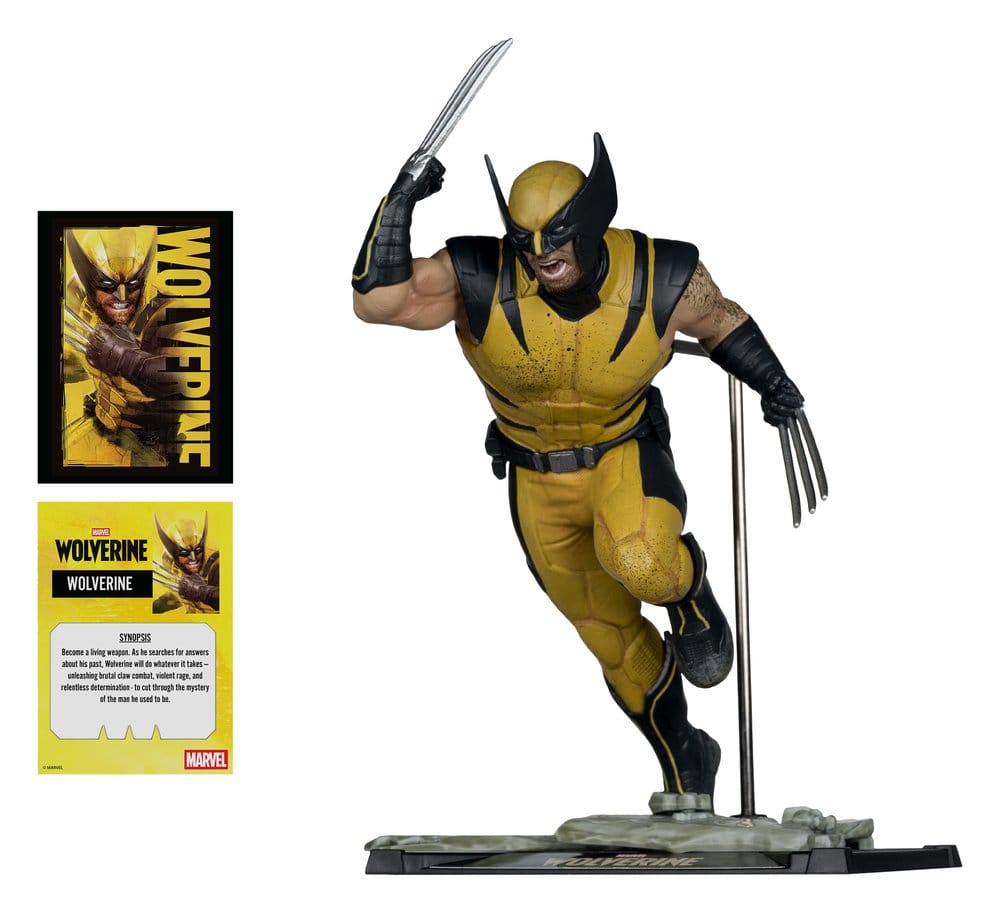 Marvel Figur Skala 1/10 Wolverine 18 cm