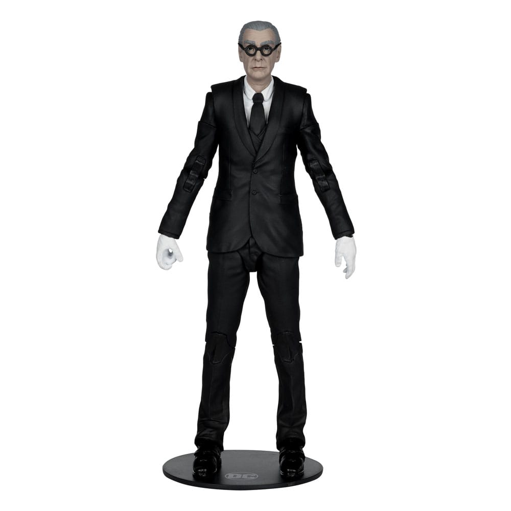 Batman Forever DC Multiverse Action Figur med Fordon Alfred Pennyworth & Batmobile (Gold Label) 79 cm McFarlane Toys